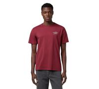 T-shirt Wrangler Graphic Rouge S