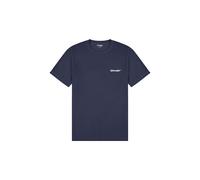 Wrangler Men's Logo tee T-Shirt, Navy, XXXX-Large