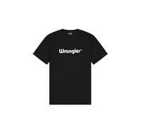 Wrangler Men's Logo tee T-Shirt, Black, 3XL