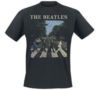 T-Shirt # Xxl Black Unisex # Abbey Road & Logo
