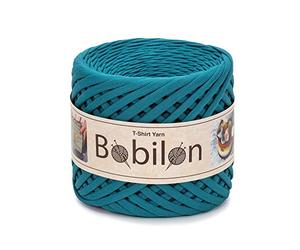 T-Shirt Yarn for Crocheting, Knitting Yarn Fabric Cloth, T-Shirt Yarn 110 Yards for Macrame, Hand DIY Bag Basket Cushion Projects 5-7 mm Deep Ocean