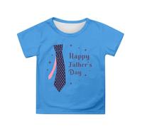 T Shirts for Girls UK Graphic Tees Cute Floral Short Sleeve Tops for Kids Inspirational Spring Summer Casual Outfit Daily Wear Youth Blouse (8-Sky Blue, 4-5 Years)