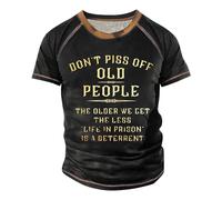 T Shirts for Men Uk Crew Neck Pattern Printed Graphic Tees Vintage True Classic Tees Short Sleeve Going Out Tops Loose Party Tops Papa Shirts