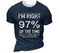T Shirts for Men Uk Crew Neck Pattern Printed Holiday Shirt Loose Hawaiian Oversize Vacation Tops Vintage Casual Papa