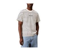 Calvin Klein Jeans Men Relaxed Stripe Logo T-Shirt - Tofu