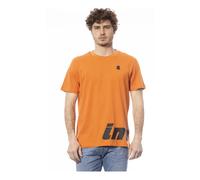 Big Logo Short Sleeve Cotton T-shirt - male - Invicta - T-Shirts - Orange - L - Tops L
