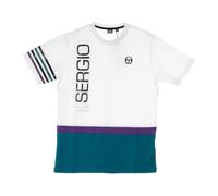 T-Shirts, male, Sergio Tacchini, T-Shirts, White, XL, Tops XL