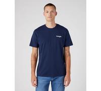 Wrangler Men's 2 Pack Sign Off Tee T-Shirt, True Navy, X-Large, True Navy, XL