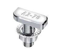 T-Slot Bolts Set - Hammer Head Sliding Screw, Strong Nuts Kit | Heavy Duty Hardware Fastener Set For Track System, Automotive Roof Rack, Construction, Workbench Installation, Projects (13x9x3cm)