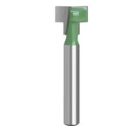 T-Slot Cutter Router Bit Set, 1/4 Inch Shank, Hex Bolt Key Hole Bits for Woodworking, 6.35mm T Slotting Milling Tool, 1 Piece
