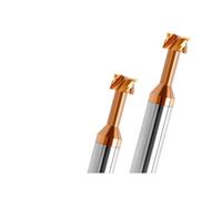 T Slot End Mill, HRC55 T-Slot Milling Cutters Carbide Shank Metal Tungsten Steel T Sloting Endmill