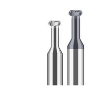 T Slot End Mill, Radius Corner T Slot End Mill Carbide Milling T Type Tungsten Steel Slotting Bits 1pc