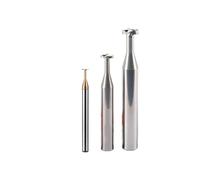 T Slot End Mill, T-Slot Milling Cutters 60 Degree Tungsten Steel Carbide Cutting Tool 4-Blade