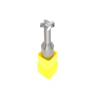 T Slot End Mill, T Slot Milling Cutters HRC55 Solid Carbide T Cutters Milling 1pcs