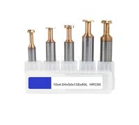 T Slot End Mill, Tungsten steel Alloy Milling T Slot Cutters Machining Hard Salloy Special Groove Type