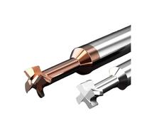T Slot End Mill, Tungsten Steel Carbide T Slot Milling Cutters Metal Router Bit 1pcs