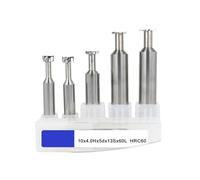 T Slot End Mill, Tungsten steel Whole Alloy Milling T Slot Cutters Machining Hard Special Groove Type