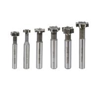 T Slot Milling 10-32mm High Speed Steel Router Bit Hardness Metal Endmills Tool 1pcs(12x5x8x65)