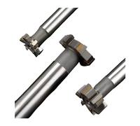 T Slot Milling Alloy Rough Inserted Straight Shank End Mill Hardness Metal Bit(45826)