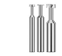 T Slot Milling Aluminum Copper Machining Tool Tungsten Solid Carbide Groove End Mill 1pcs(6mm,1.2MM-BF2055)