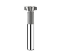 T Slot Milling Cutter for Metal Steel Brazing Carbide Groove End Mill Tool Machining Steel Metal Aluminum(8x2H)