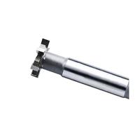 T-Slot Milling Cutters Straight Shank Carbide End Mill Welding Tungsten Steel 1pcs(14D-6H-10d-90L-4T)