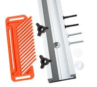 T Slot Miter Track and Featherboard Kit Pack of 800mm T Slot Miter Track and Featherboard Mitre Track Jig Fixture Woodworking Tool for Router Table by Xcalibur Tooling