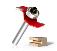 T Slot Router Bit 1/4" Shank, Slot Cutter Router Bit Set, Carbide Tip Slot Cutting Bit, Tungsten Carbide Blade for Router Bits and Joinery Grooving, Rebating