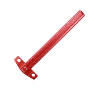 T-Square - Professional Measuring Tool Made of Aluminium Alloy, Precision Marking Ruler, Scriber for Woodworking, 300 mm/400 mm Architect Design Ruler, Carpenter's Ruler, Layout and