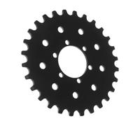 T Steel Rear Sprocket for 410 Chain, 6mm 36mm Hole | Black Finish, Precise Fitment for Rear Hubs, Efficient Power Transfer on Electric Bikes and Commuter Cycling