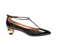 T-Strap Pump - female - Ferragamo - Pumps - Black - 4 1/2 UK - Shoes 4 1/2 UK