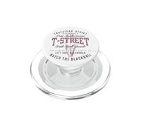 T-Street Surf San Clemente California Surfboard Graphic PopSockets PopGrip for MagSafe