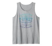 T-Street Surf San Clemente California Surfboard Graphic Tank Top
