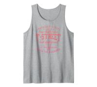 T-Street Surf San Clemente California Surfboard Graphic Tank Top
