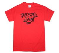 T-Surt Pearl Jam 'Destroy' Red T-Shirt (X-Large) [Apparel]