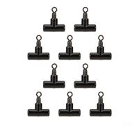 T-Swivel Beads 10pcs Hard Plastic for Sliding Ledger(10pcs)