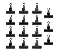 T-Swivel Beads 10pcs Hard Plastic for Sliding Ledger(15pcs)