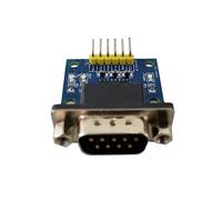T-T-L To RS232 Module, RS232 To T-T-L Level, Male Female DB9 Serial Port Module RS-232 T-T-L Mutual Conversion Adapter (Color : Male)