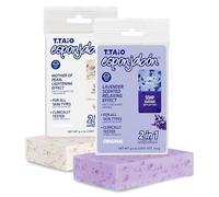 T.TAIO - Esponjabon Pearl & Lavender Soap Sponge - Unisex - Pack of 2 - 2-in-1 Handcrafted Soap & Sponge - Brightening & Calming Cleanse - 240 g Total