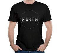 T&Tat Men's Neil Young EARTH Tour 2016 Logo Short Sleeve T-shirt Medium