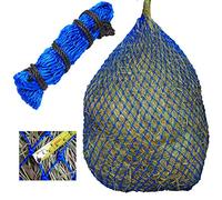 T TEKE Greedy Hay Feeder hay nets, 1"±1/4“ Feeding Holes, Horse Supplies Hay Bags for Horses, Goats, with an Extra spared Cord