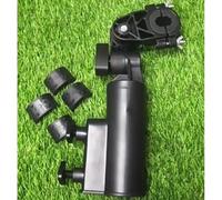 T TGBROS Golf Push Cart Umbrella Holder 180°Adjustable, Universal Fit with Heavy-Duty Clamp Windproof Umbrella Mount for Mobility Scooter, Stroller, Wheelchair, Beach Chair Easy Install & Strong Grip