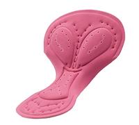 T TOOYFUL Anti-Shock Women Cycling Riding Biking Skiing Shorts Gel Padded Pad, Bicycle Motorcycle Pants Seat Cushion Pad - Pink