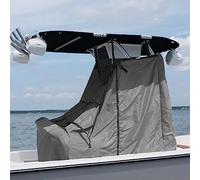 T-Top Center Console Cover for Boat - 600D Waterproof Marine Grade Oxford Fabric, Heavy Duty (Grey, 48" W x 69" L x 71" H)