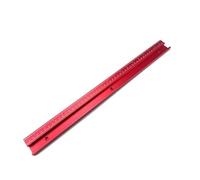T-Track 45Model Chute with Scale Alloy, Length 30cm/40cm/50cm Slot Miter Track for Woodworking 1pc(Red 50cm)