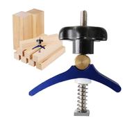 T Track Clamp - Durable Adjustable Hold Down Devices, Versatile T Slot Fixtures for Secure Grip, Smooth Work Support | for Carpentry Woodworking Metal Craft Handling, Manual Work Holding Equip