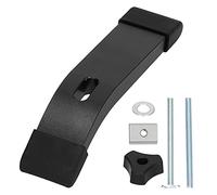 T - Track Hold Down Clamp Set | M8 Thread Aluminium Alloy Clamping Jig Kit | Woodworking Clamp for Router Tables/Workbenches/DIY Projects (Black)