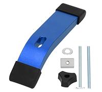 T - Track Hold Down Clamp Set | M8 Thread Aluminium Alloy Clamping Jig Kit | Woodworking Clamp for Router Tables/Workbenches/DIY Projects (Blue)