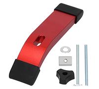 T - Track Hold Down Clamp Set | M8 Thread Aluminium Alloy Clamping Jig Kit | Woodworking Clamp for Router Tables/Workbenches/DIY Projects (Red)