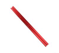 T-Track Miter Slot 45 Type Aluminum Alloy Track for Router Table Table Saw Bandsaw Jig and Fixture Slot Installation, Red, 200mm/300mm/400mm/500mm/600mm(600mm)